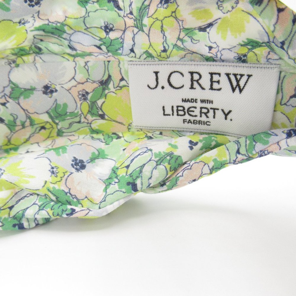 J. Crew x Liberty London Headband - Green Yellow Poppy - Picture 4 of 4